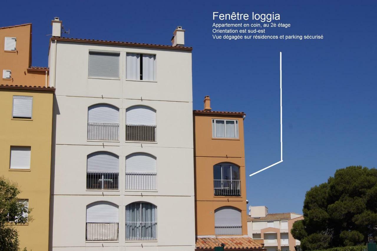 Lara 1 - Grand T2 Loggia Sans Vis-A-Vis Parking - Pres Centre-Port, Ile Des Loisirs, Plage Richelieu Agde Εξωτερικό φωτογραφία